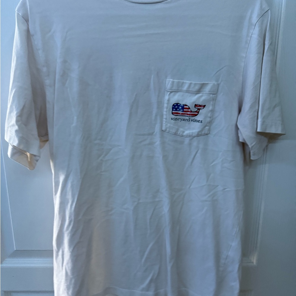 Vineyard Vines White Short Sleeve Tee